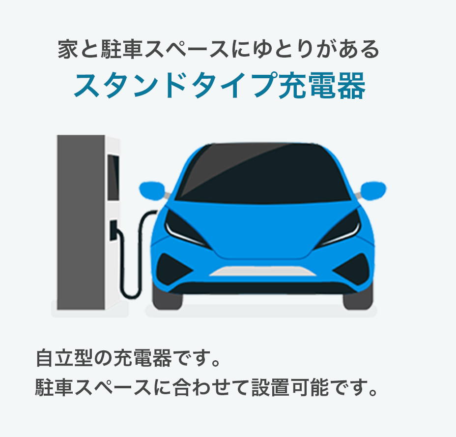 スタンドタイプ充電器